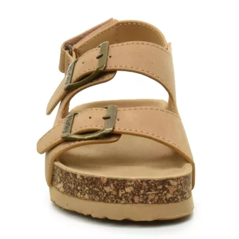 Hurley Jameer Toddler Unisex Footbed Sandals