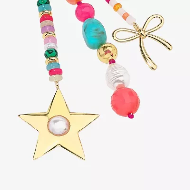 Bijoux Bar Bow Star Bag Charm