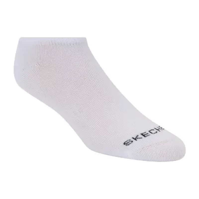 Skechers Active Womens Multi-Pack 6 Pair No Show Socks