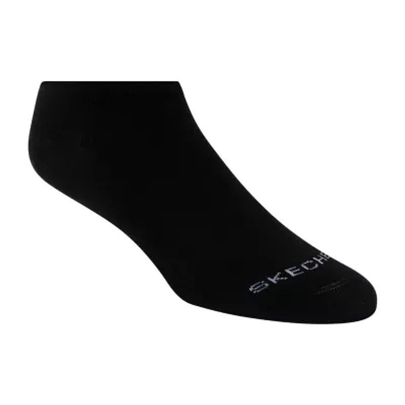 Skechers Active Womens Multi-Pack 6 Pair No Show Socks