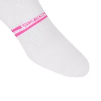 Skechers Active Womens Multi-Pack 6 Pair Quarter Ankle Socks