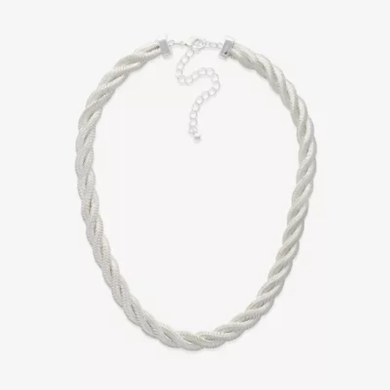 Bold Elements Womens Stainless Steel 18 Inch Snake Chain Necklace