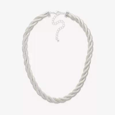 Bold Elements Womens Stainless Steel 18 Inch Snake Chain Necklace