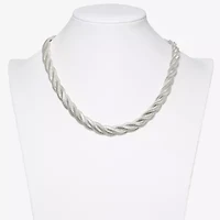 Bold Elements Womens Stainless Steel 18 Inch Snake Chain Necklace