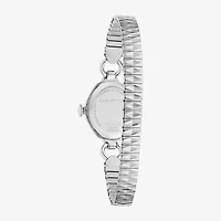 Bulova Womens Silver Tone Stainless Steel Expansion Watch 43l225