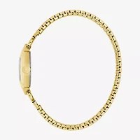 Bulova Womens Gold Tone Stainless Steel Expansion Watch 44l267