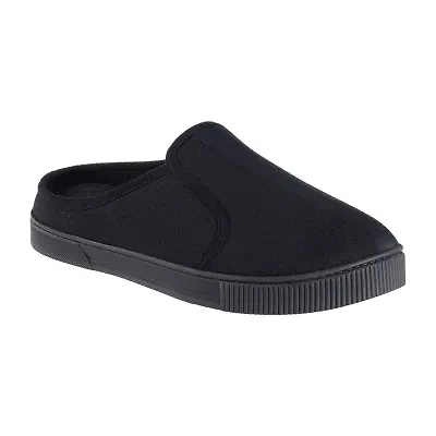 Isotoner Mens Memory Foam Slip-On Slippers