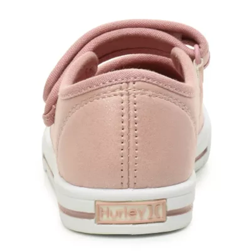 Hurley Paisley Toddler Girls Round Closed Toe Mary Jane Shoes