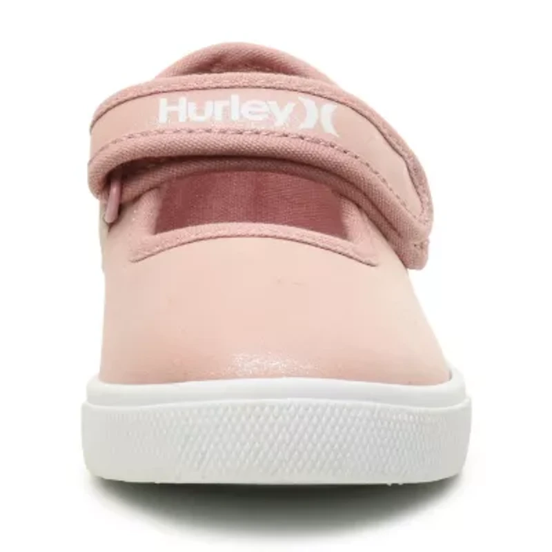 Hurley Paisley Toddler Girls Round Closed Toe Mary Jane Shoes