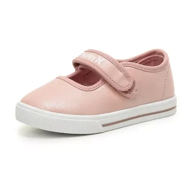 Hurley Paisley Toddler Girls Round Closed Toe Mary Jane Shoes