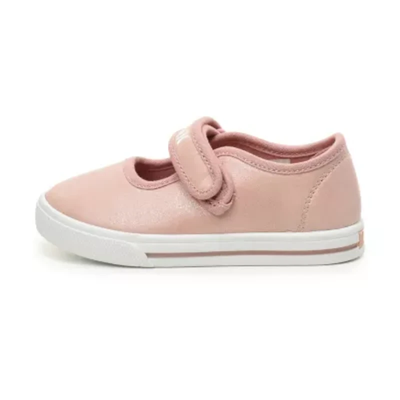 Hurley Paisley Toddler Girls Round Closed Toe Mary Jane Shoes