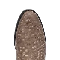 Dingo Mens Saw Buck Flat Heel Cowboy Boots Extra Wide Width