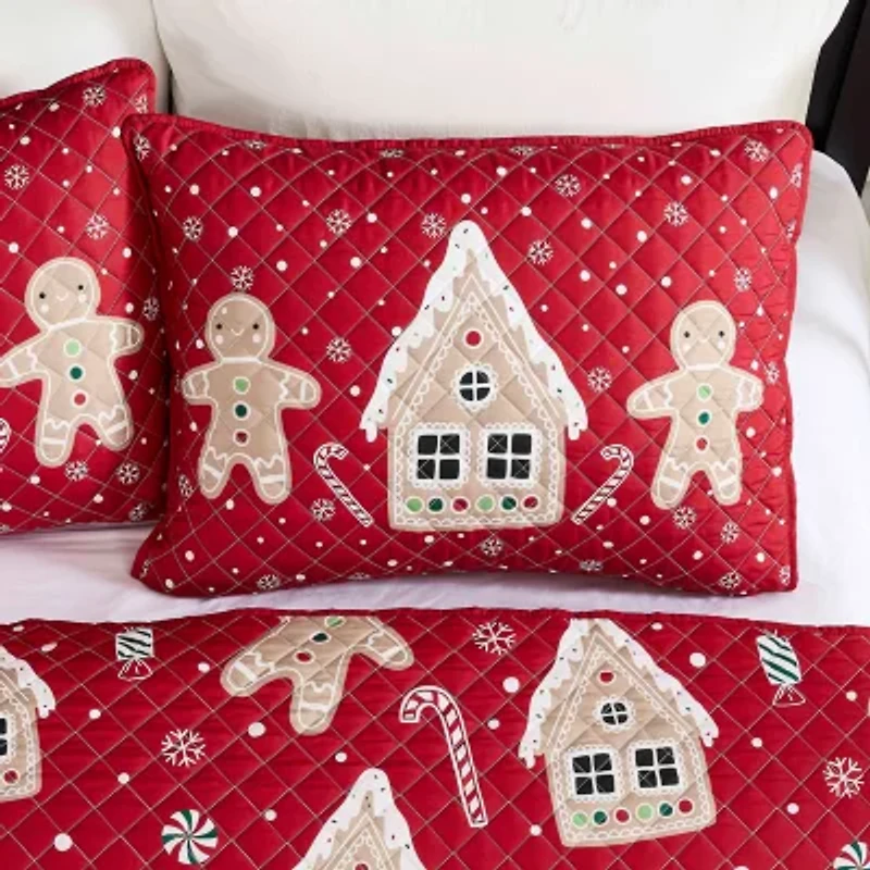 Avanti Holiday Lane Reversible Quilt Set Reversible Quilt