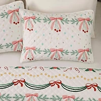 Avanti Bows And Branches Quilt Set Reversible Quilt