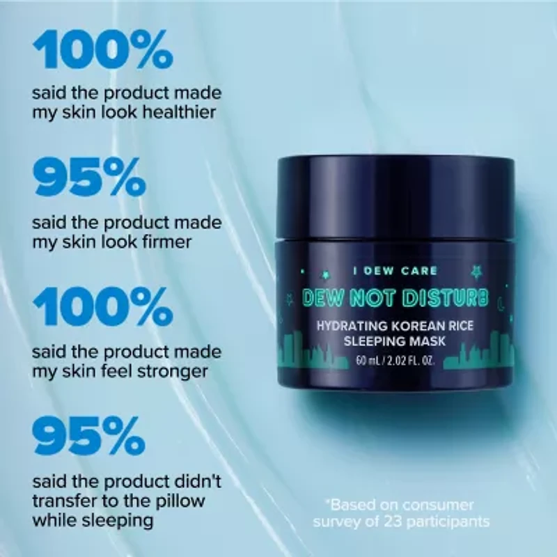 I Dew Care Dew Not Disturb Sleeping Mask