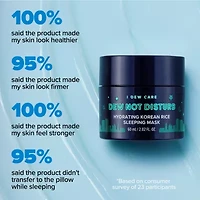 I Dew Care Dew Not Disturb Sleeping Mask