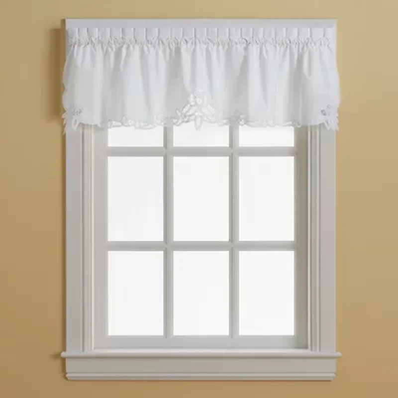 CHF Battenburg Rod Pocket Valance