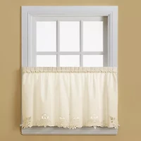 CHF Battenburg 2-pc. Rod Pocket Window Tier