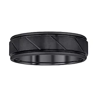 Mens 7MM Tungsten Wedding Band