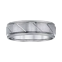 Mens 7MM Tungsten Wedding Band