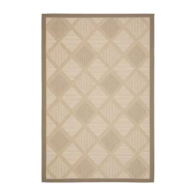 Safavieh Courtyard Collection Jytte Geometric Indoor/Outdoor Area Rug
