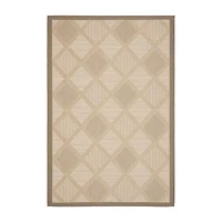 Safavieh Courtyard Collection Jytte Geometric Indoor/Outdoor Area Rug
