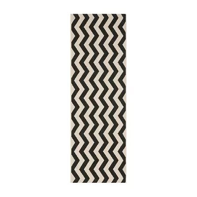 Safavieh Courtyard Collection Kalisha Geometric Indoor/Outdoor Runner Rug