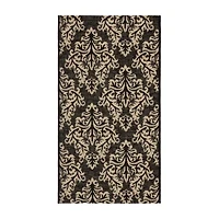 Safavieh Courtyard Collection Domhnall Floral Indoor/Outdoor Area Rug