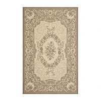 Safavieh Courtyard Collection Dorothea Oriental Indoor/Outdoor Area Rug