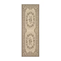 Safavieh Courtyard Collection Dorothea Oriental Indoor/Outdoor Runner Rug