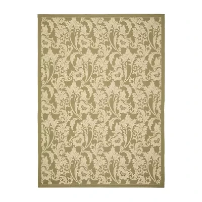 Safavieh Courtyard Collection Rosabel Oriental Indoor/Outdoor Area Rug