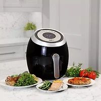 Total Chef Electric Air Fryer- 7 Cooking Presets- Digital Touch Controls