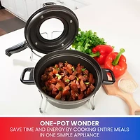 Total Chef Czech Cooker Electric Oven- Classic European Multicooker