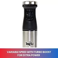 Total Chef Variable Speed Immersion Blender with Turbo Boost- 225 Watts