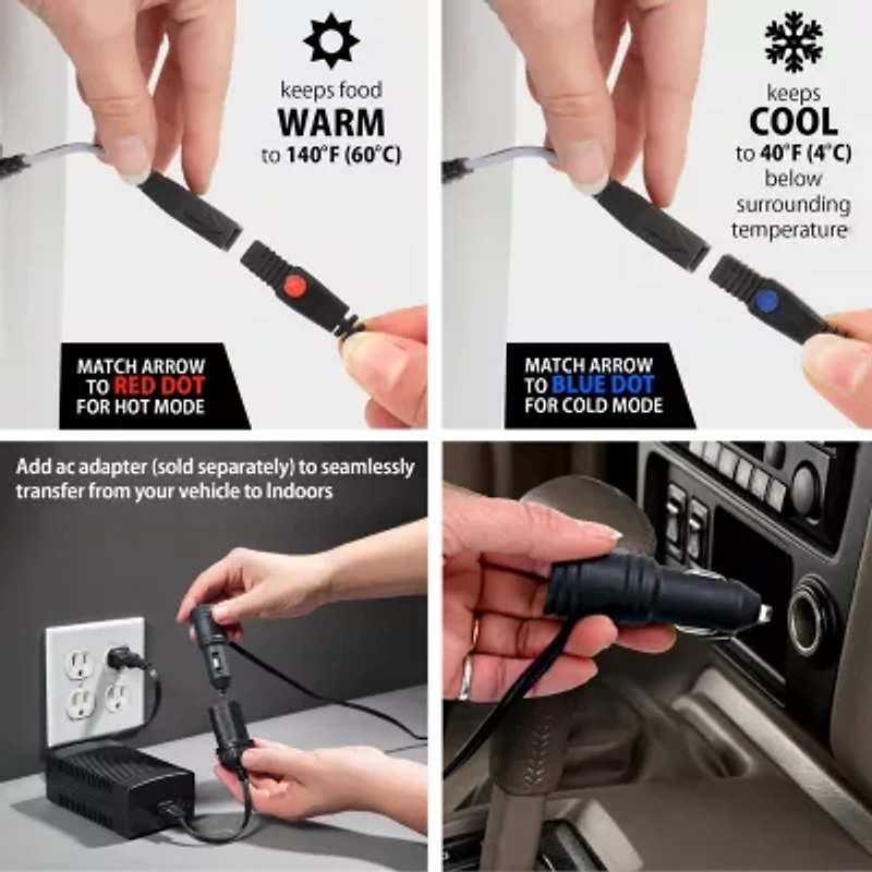 Koolatron Traveller III P9 Thermoelectric Iceless 12V Cooler Warmer 9L