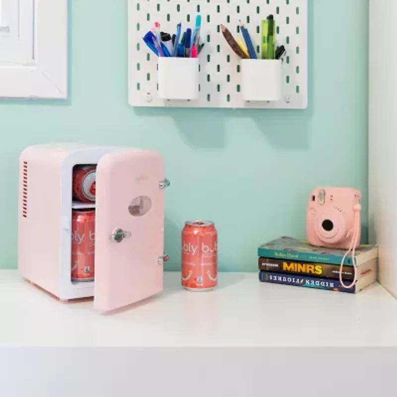 Koolatron 6 Can Retro Portable Mini Fridge