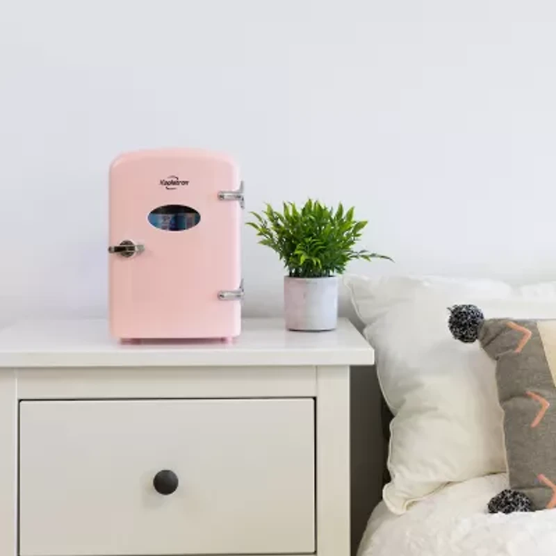 Koolatron 6 Can Retro Portable Mini Fridge