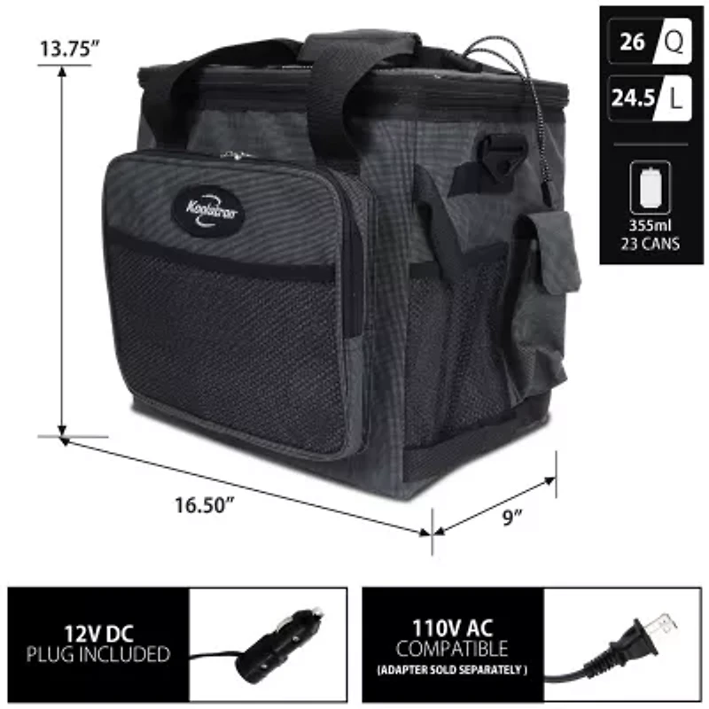 Koolatron Hybrid Portable 12V Cooler Bag