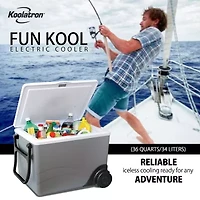 Koolatron Kool Wheeler Thermoelectric Cooler Warmer 34L