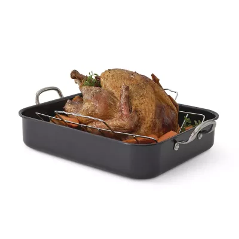 Cooks Aluminum Roasting Pan with Rack