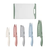Cuisinart Pastel 11-pc. Cutting Board and Knife Set