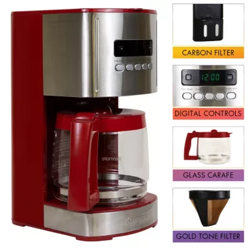 Kenmore® Programmable 12-Cup Coffee Maker, White