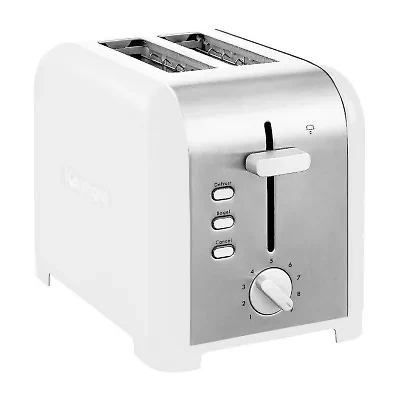 Kenmore 2-Slice Stainless Steel Toaster- Wide Slot- Bagel/Defrost