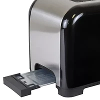 Kenmore 2-Slice Stainless Steel Toaster- Wide Slot- Bagel/Defrost