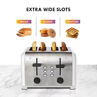 Kenmore 4-Slice White Dual Control Toaster