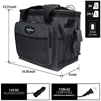 Koolatron 12V Portable Iceless Cooler Bag 25L/26Qt