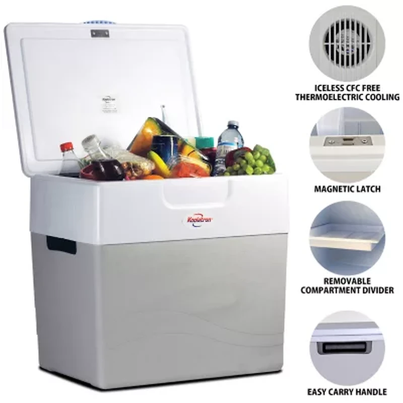 Koolatron Krusader Thermoelectric Iceless Cooler Warmer 49L