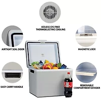 Koolatron TravelSaver Thermoelectric Iceless Cooler Warmer 42L