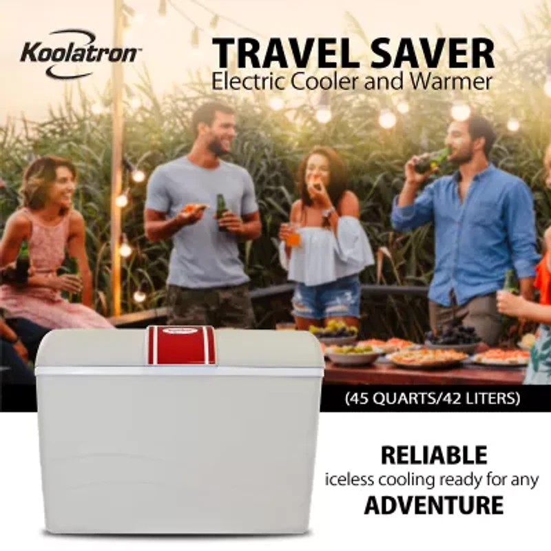 Koolatron TravelSaver Thermoelectric Iceless Cooler Warmer 42L