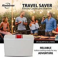 Koolatron TravelSaver Thermoelectric Iceless Cooler Warmer 42L